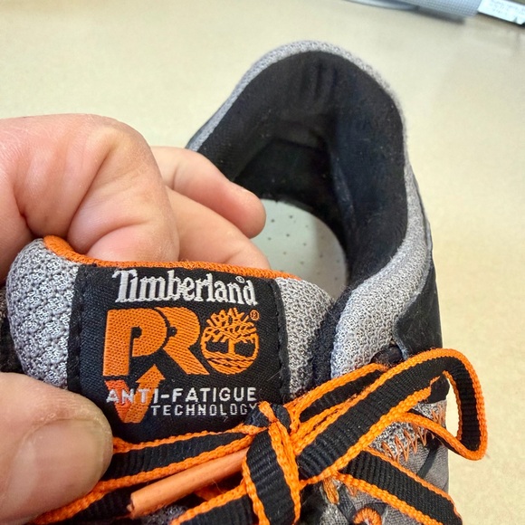 Size 15 Timberland Men’s Pro Powertrain Sport Work Shoes Alloy Toe Orange Black main image 14